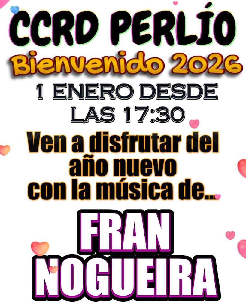 Fiesta Año Nuevo de Perlío (2026) en Fene