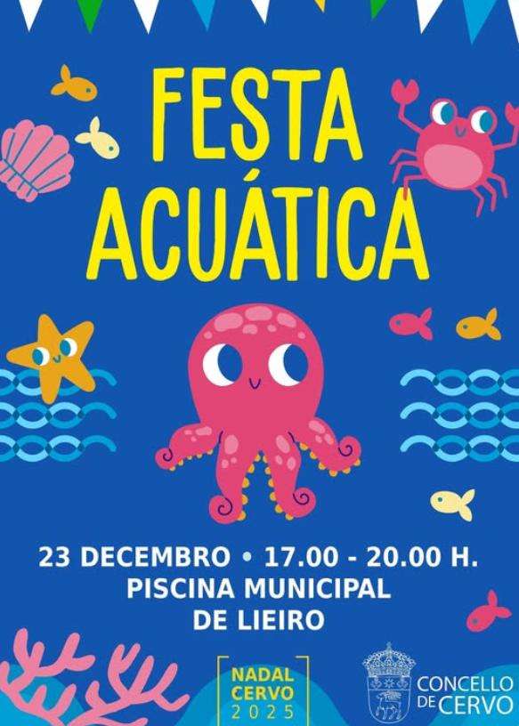 Fiesta Acuática en Cervo