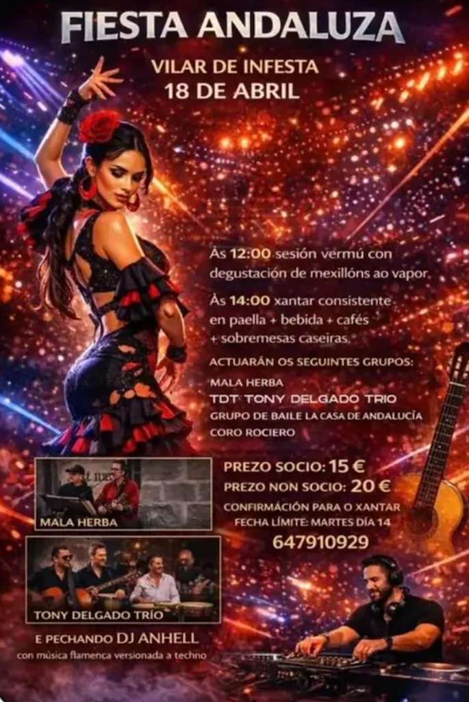 Fiesta Andaluza de Vilar de Infesta  (2026) en Redondela