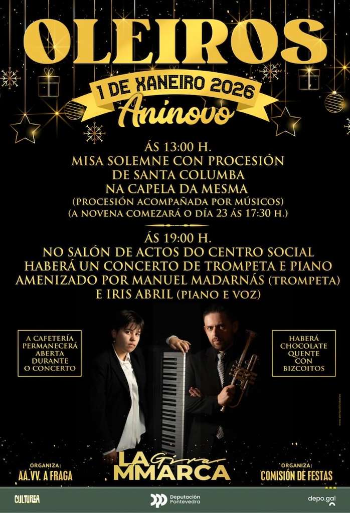 Fiesta de Año Nuevo de Oleiros  en Salvaterra do Miño