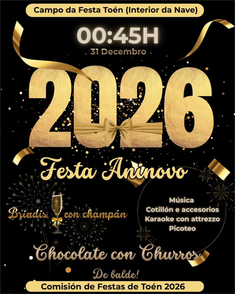 Fiesta de Año Nuevo en Toén