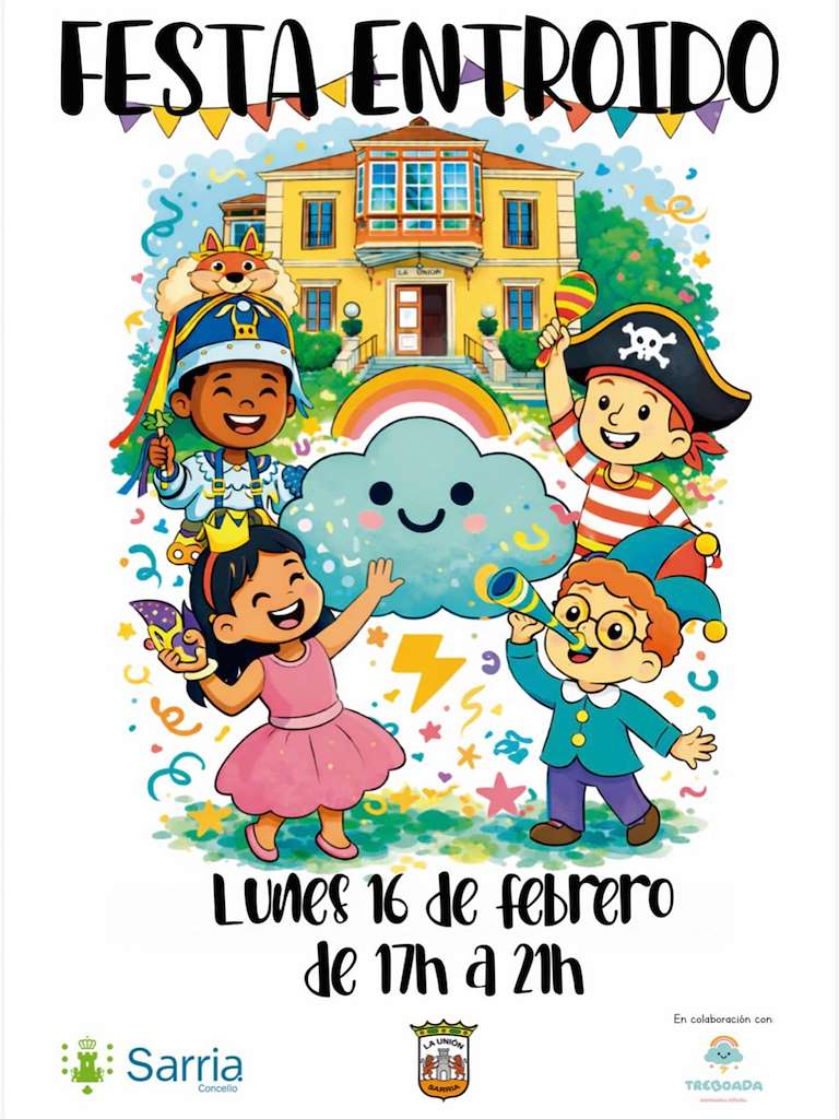 Fiesta de Carnaval de la Sociedad A Unión (2026) en Sarria