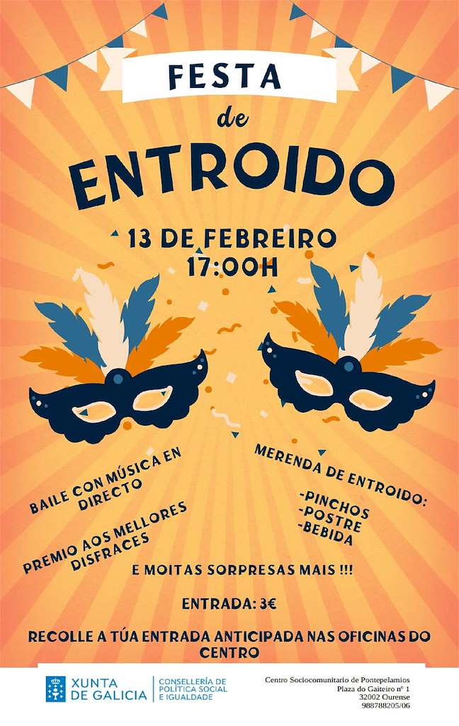 Fiesta de Carnaval de Pontepelamios  (2026) en Ourense