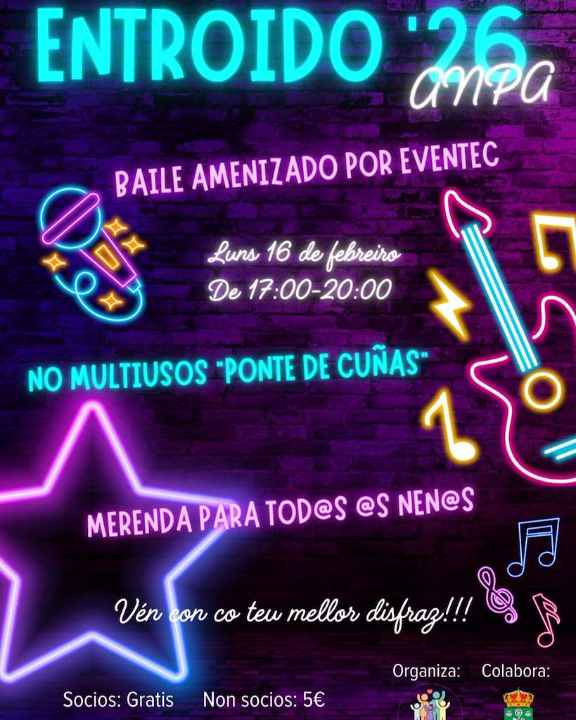Fiesta de Carnaval del Anpa del Ceip Juan Rey en Lourenzá