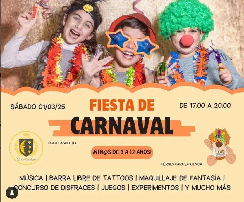 Fiesta de Carnaval del Liceo Casino en Tui