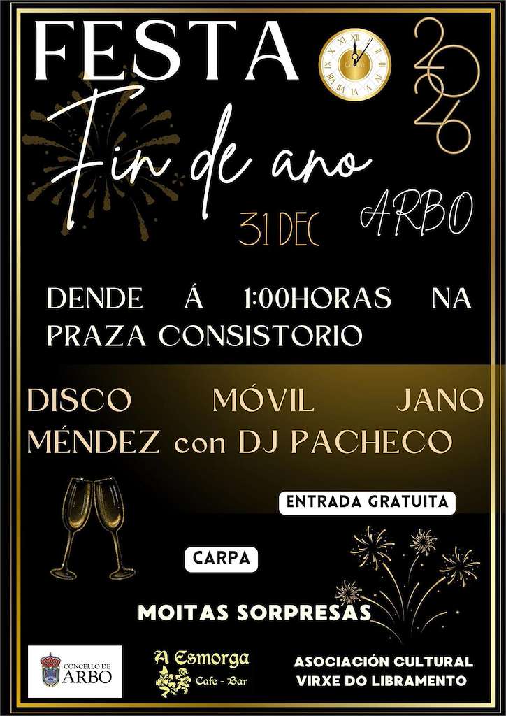 Fiesta de Fin de Año en Arbo