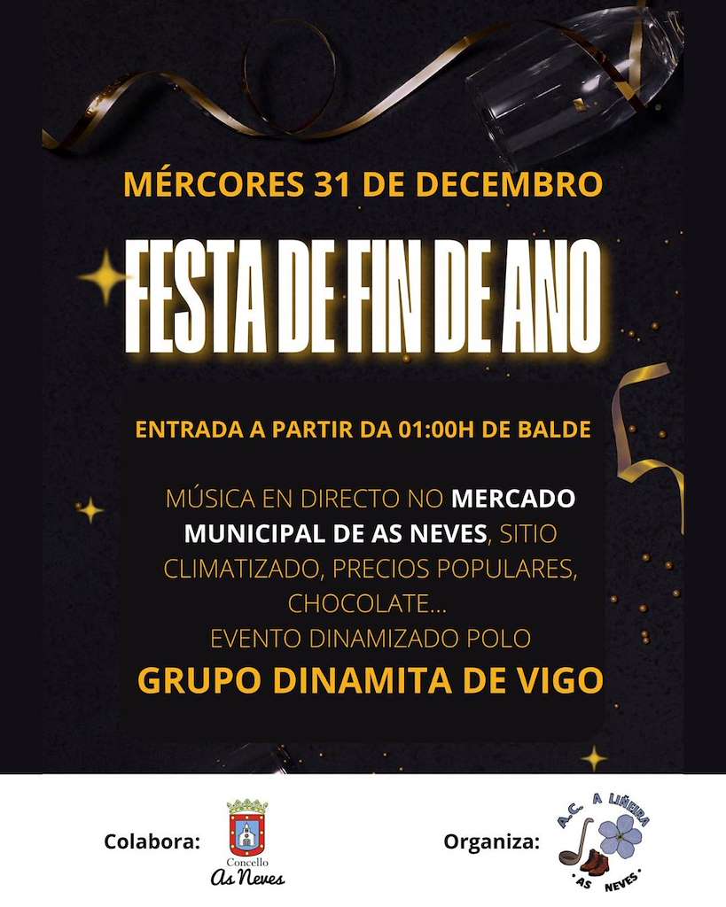 Fiesta de Fin de Año en As Neves