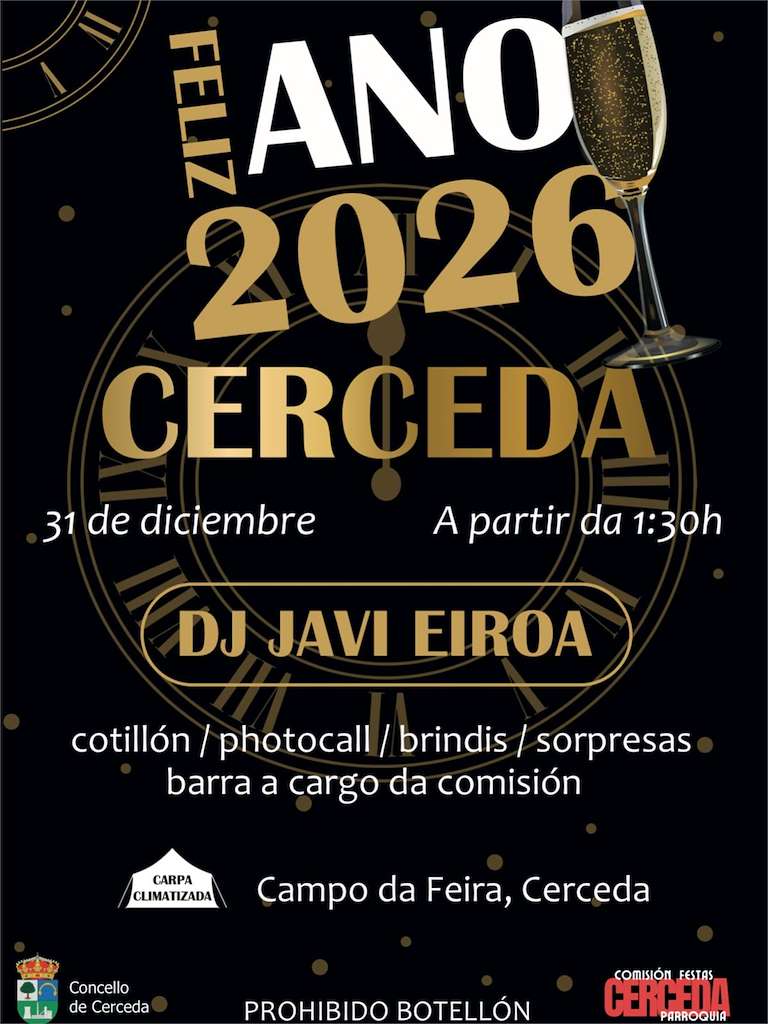 Fiesta de Fin de Año en Cerceda