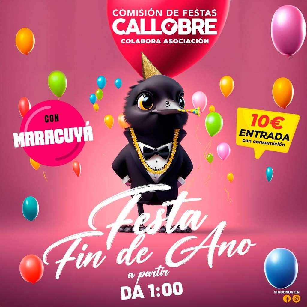 Fiesta de Fin de Año de Callobre en Miño