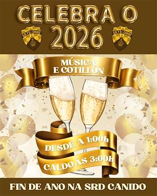 Fechas, información, programa, cartel, imágenes, mapa y ubicación de Fiesta de Fin de Año de Canido (2025)  en  Ferrol