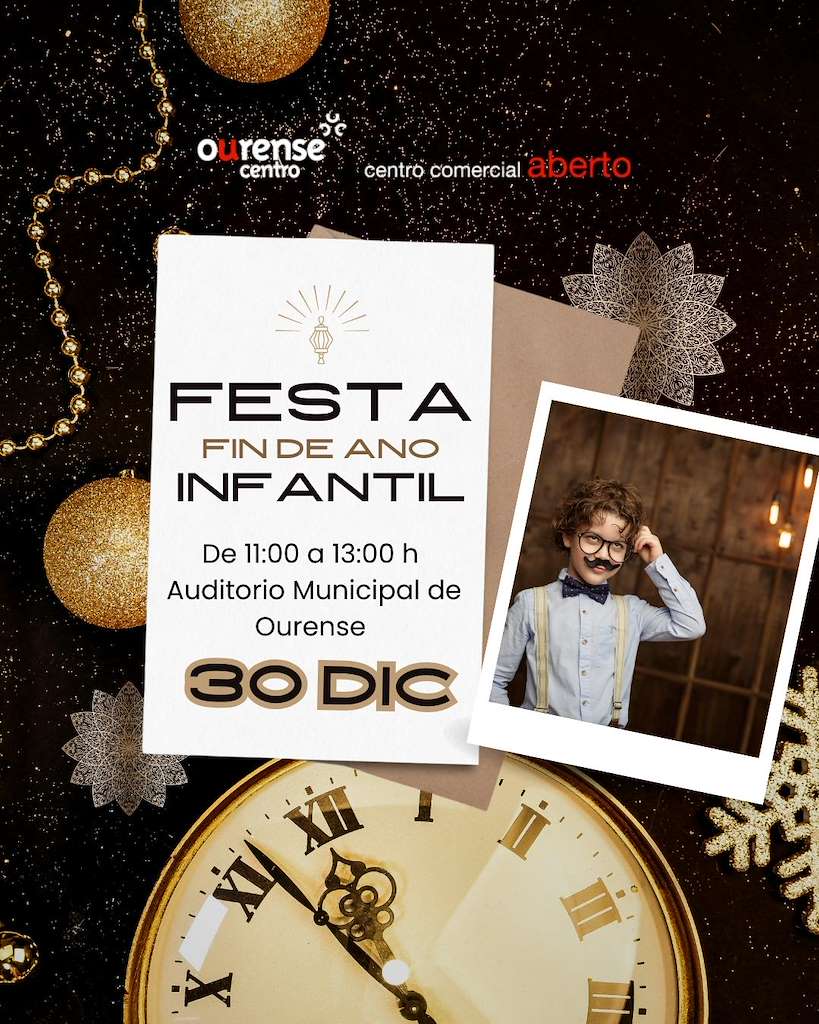 Fiesta de Fin de Año Infantil (2025) en Ourense