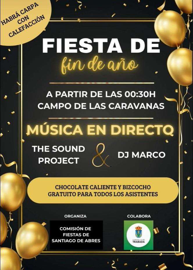 Fiesta de Fin de Año en Trabada