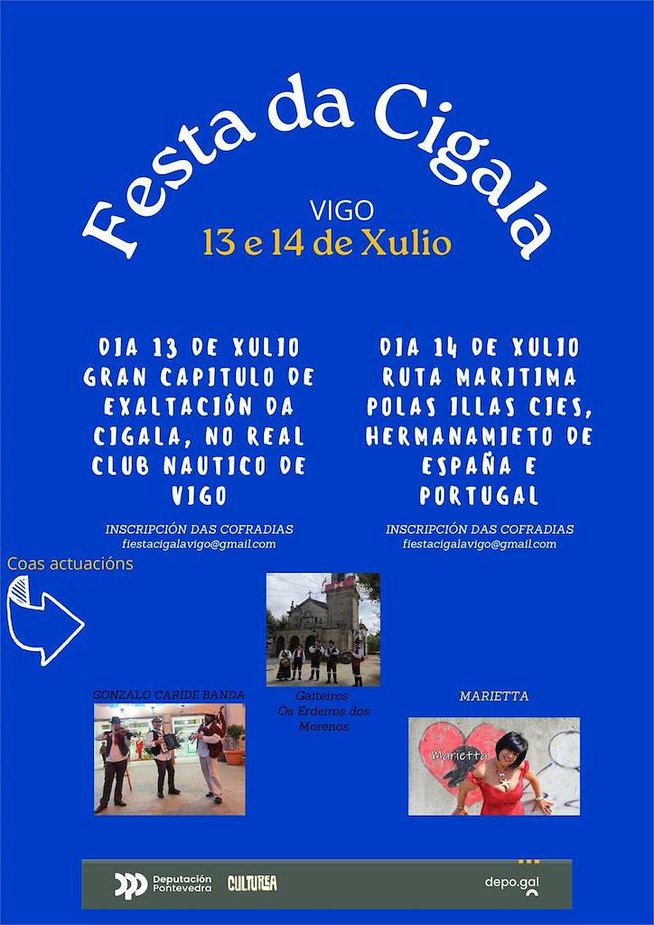 XXX Fiesta de la Cigala en Vigo