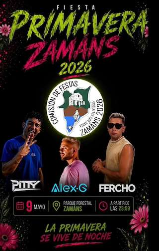 Fechas, información, programa, cartel, imágenes, mapa y ubicación de Fiesta de la Primavera de Zamáns  (2026)  en  Vigo