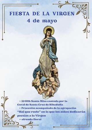 Fechas, información, programa, cartel, imágenes, mapa y ubicación de Fiesta de la Virgen  en  Cuntis