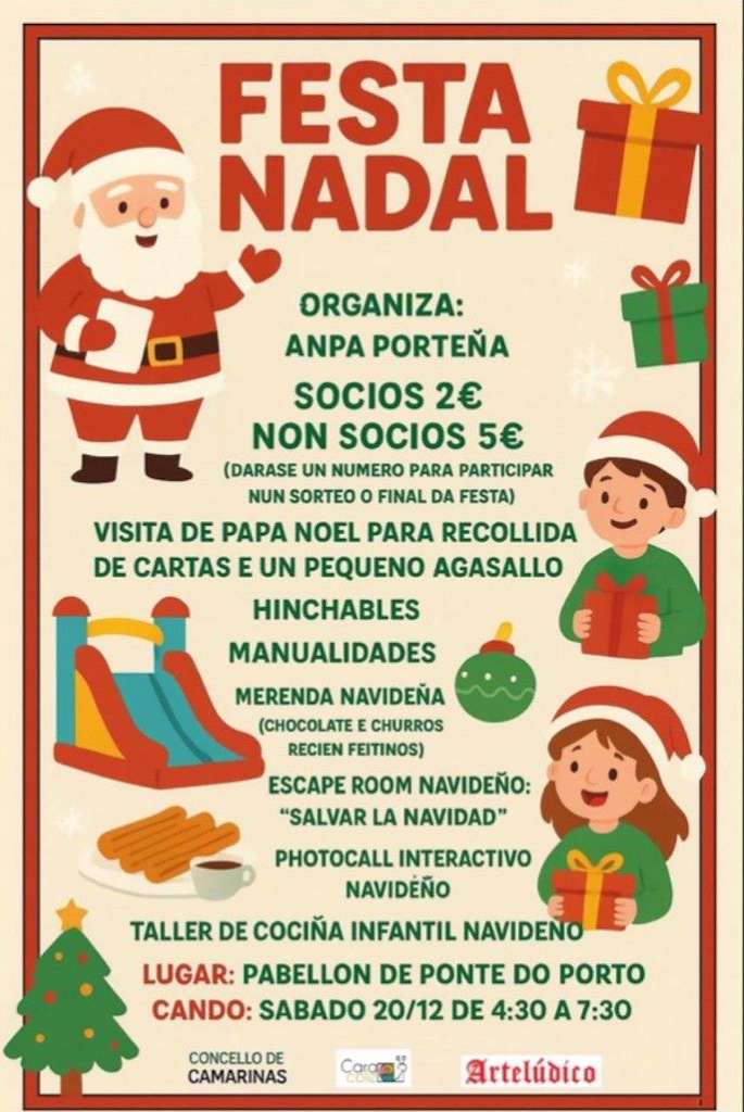 Fiesta de Navidad en Camariñas