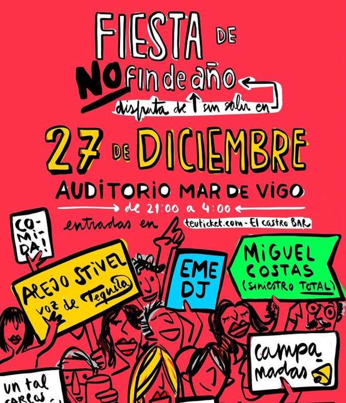 Fiesta de No Fin de Año en Vigo