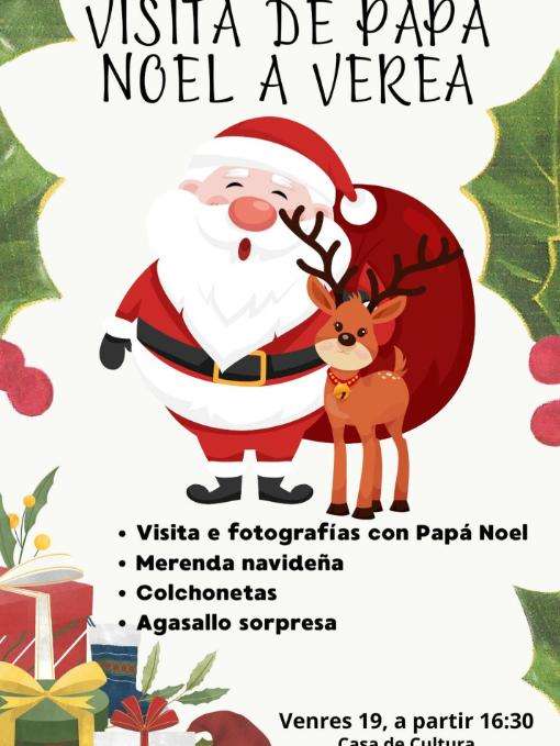 Fiesta de Papá Noel (2025) en Verea