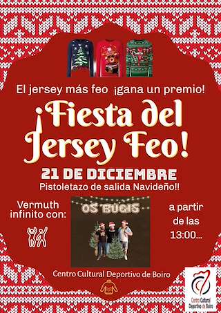 Fechas, información, programa, cartel, imágenes, mapa y ubicación de Fiesta del Jersey Feo  en  Boiro