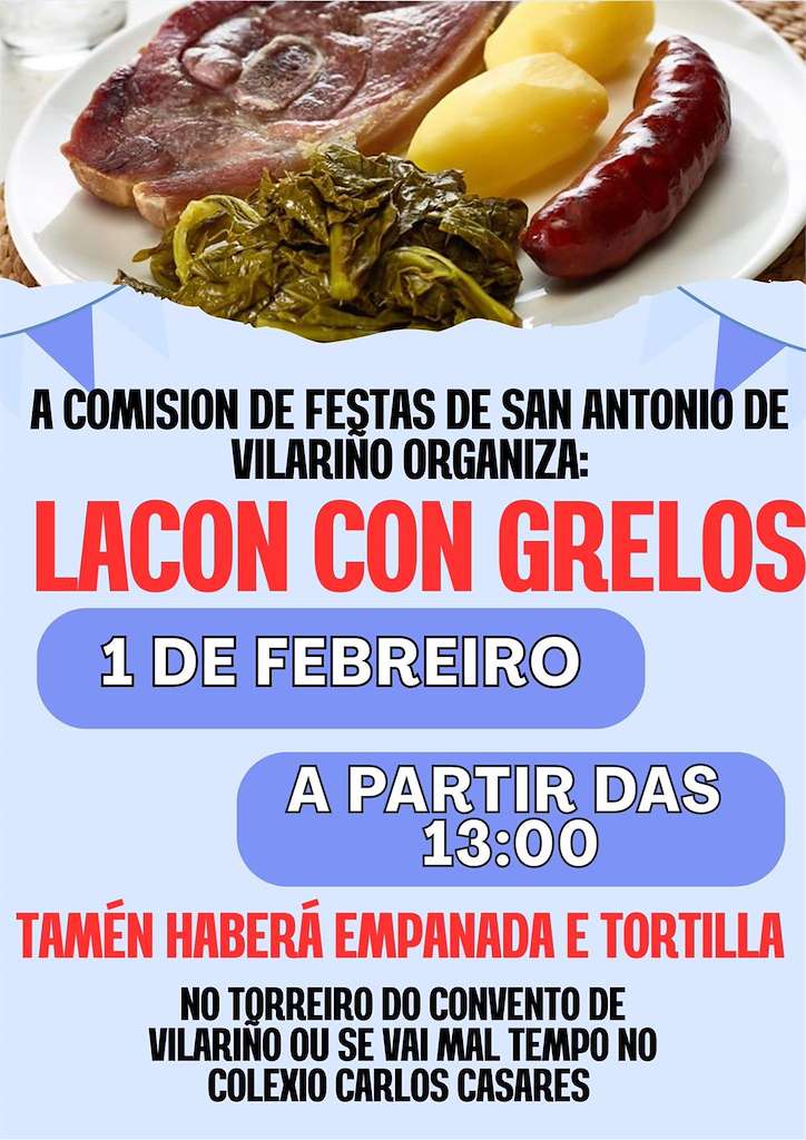 Fiesta del Lacón con Grelos de Vilariño  en Nigrán