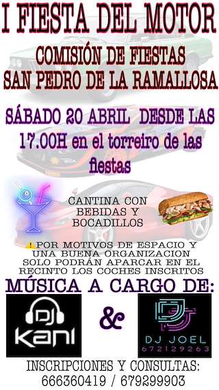 Fechas, información, programa, cartel, imágenes, mapa y ubicación de Fiesta del Motor de Ramallosa  en  Nigrán