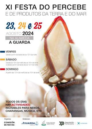 Fechas, información, programa, cartel, imágenes, mapa y ubicación de XI Fiesta del Percebe  en  A Guarda