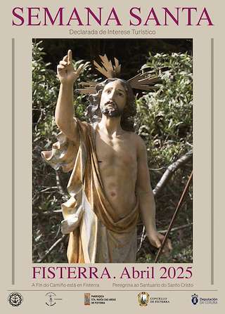 Fechas, información, programa, cartel, imágenes, mapa y ubicación de Fiesta del Santo Cristo - Semana Santa  en  Fisterra