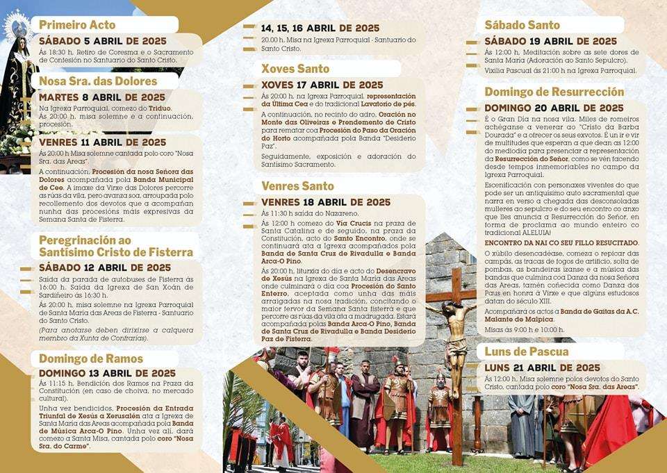 Fiesta del Santo Cristo - Semana Santa (2025) en Fisterra