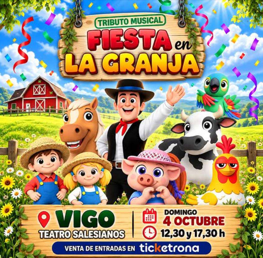 Fiesta en la Granja - Tributo Musical (2026) en Vigo