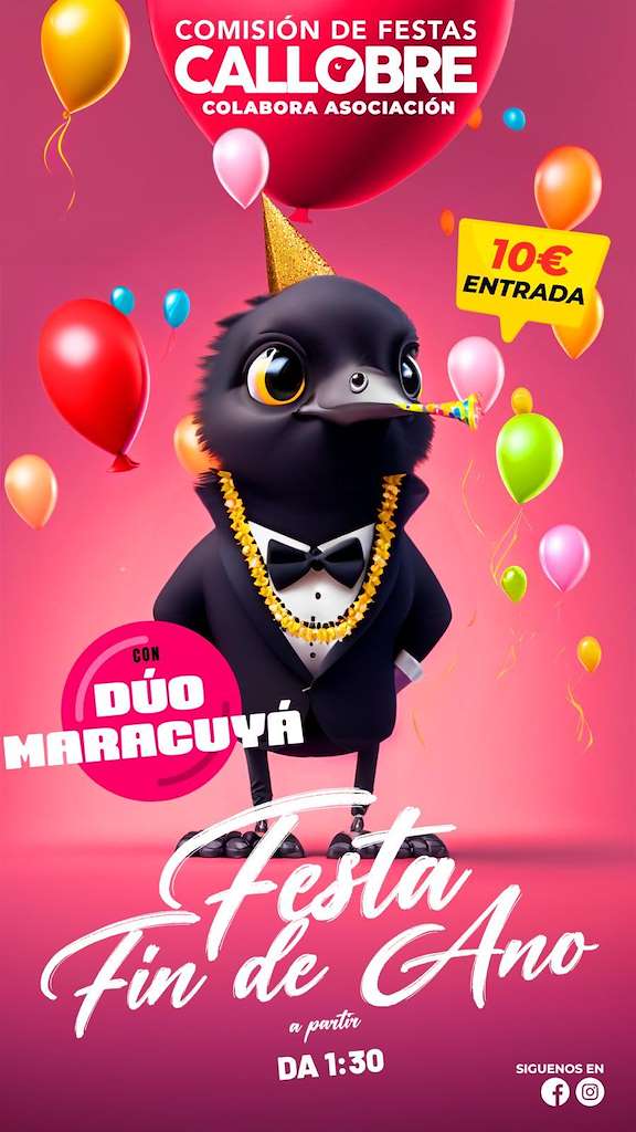 Fiesta Fin de Año de Callobre en Miño