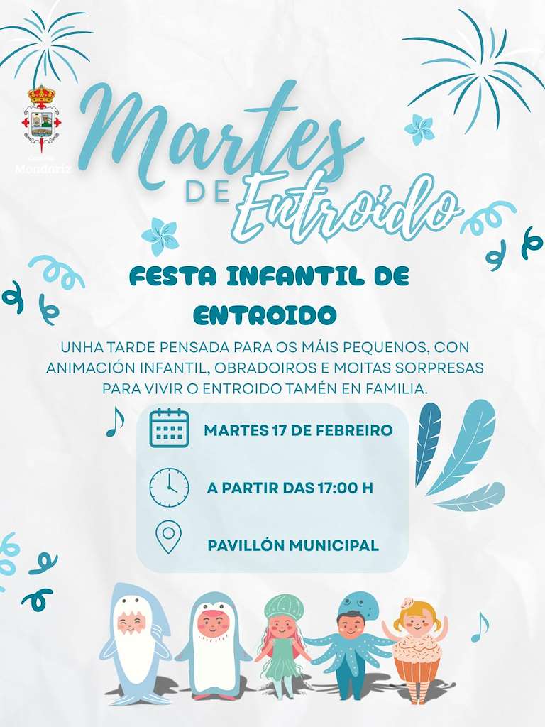 Fiesta Infantil de Carnaval en Mondariz