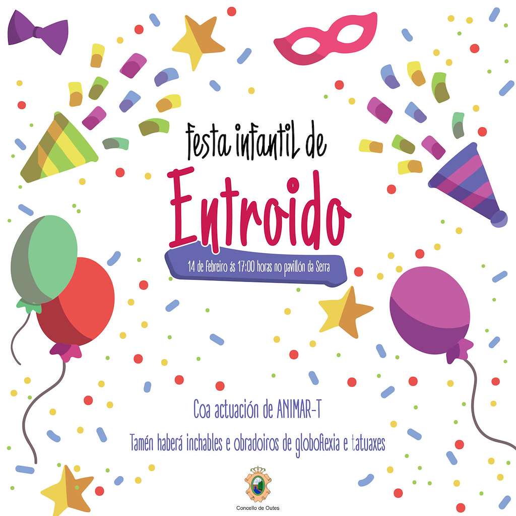 Fiesta Infantil de Carnaval  (2026) en Outes