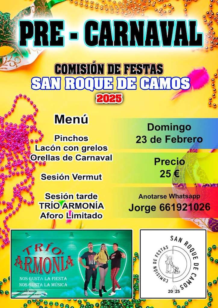 Fiesta Pre-Carnaval de Camos en Nigrán