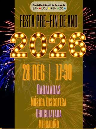 Fechas, información, programa, cartel, imágenes, mapa y ubicación de Fiesta Pre Fin de Año de Coruxo (2025)  en  Vigo