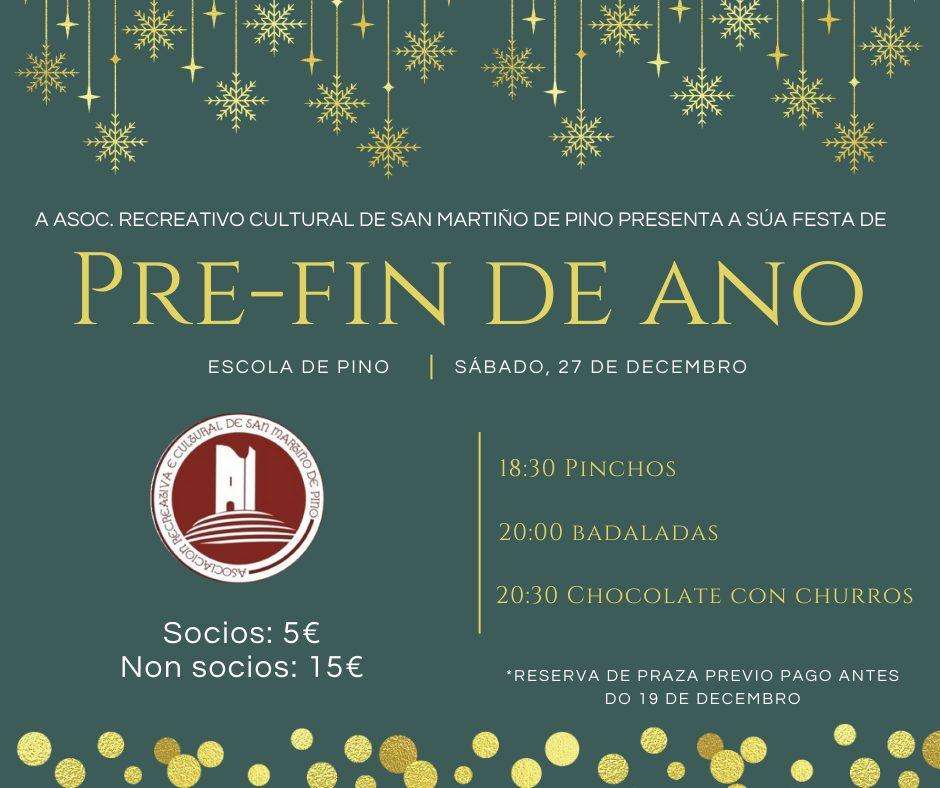 Fiesta Pre Fin de Año en O Pino