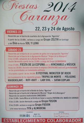 Fiestas de Caranza en Ferrol