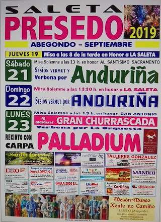 Fiestas de la Saleta de Presedo en Abegondo