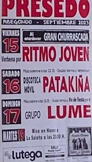 Fiestas de la Saleta de Presedo en Abegondo