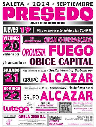 Fiestas de la Saleta de Presedo en Abegondo