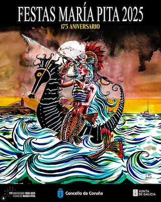 Fiestas de María Pita (2026) en A Coruña