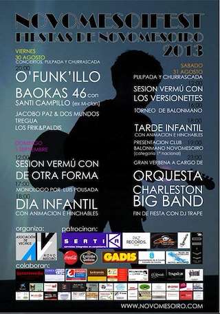 Fiestas de Novo Mesoiro (2026) en A Coruña