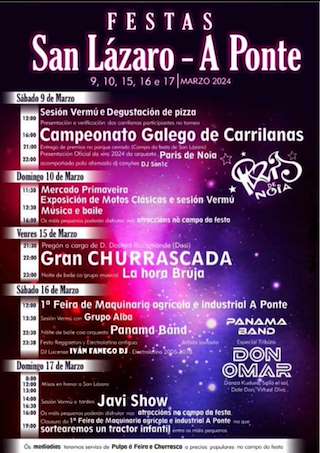 Fiestas de San Lázaro (2026) en Lugo