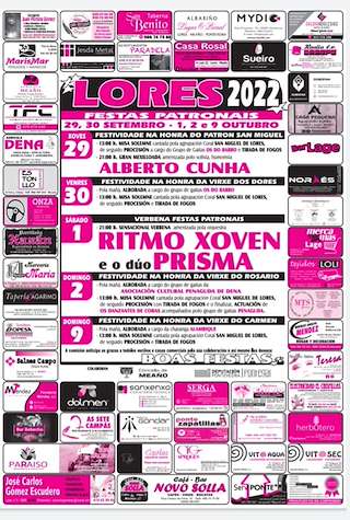Fiestas de Lores (2026) en Meaño