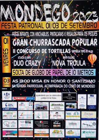 Fiestas Patronales de Mondego en Sada