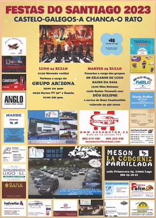 Fiestas Patronales de Santiago de Castelo en Lugo