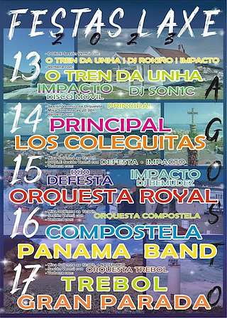 Fiestas Patronales en Laxe