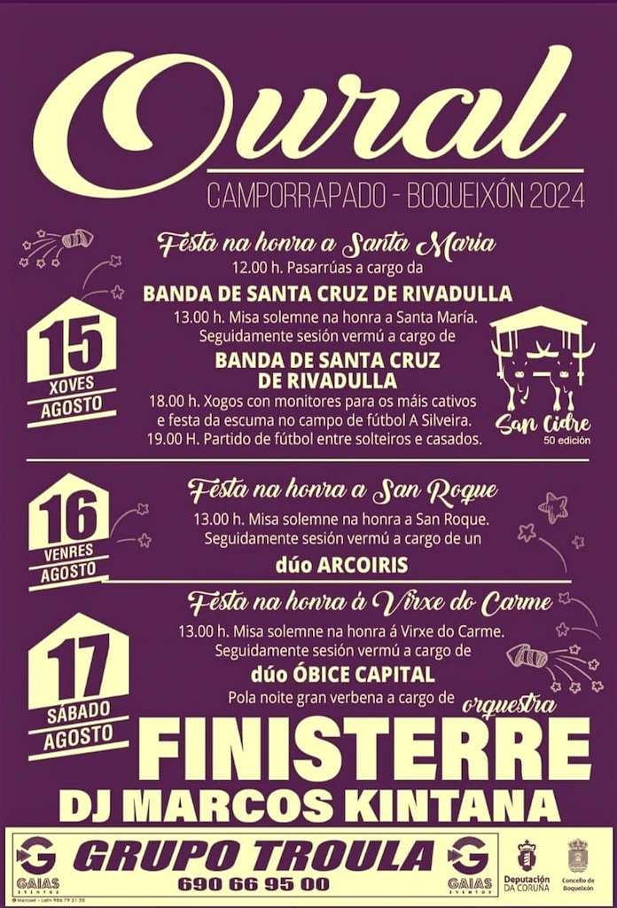 Fiestas de Oural en Boqueixón