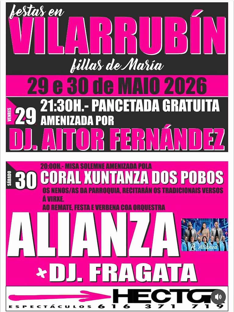 Fillas de María de Vilarrubín en A Peroxa