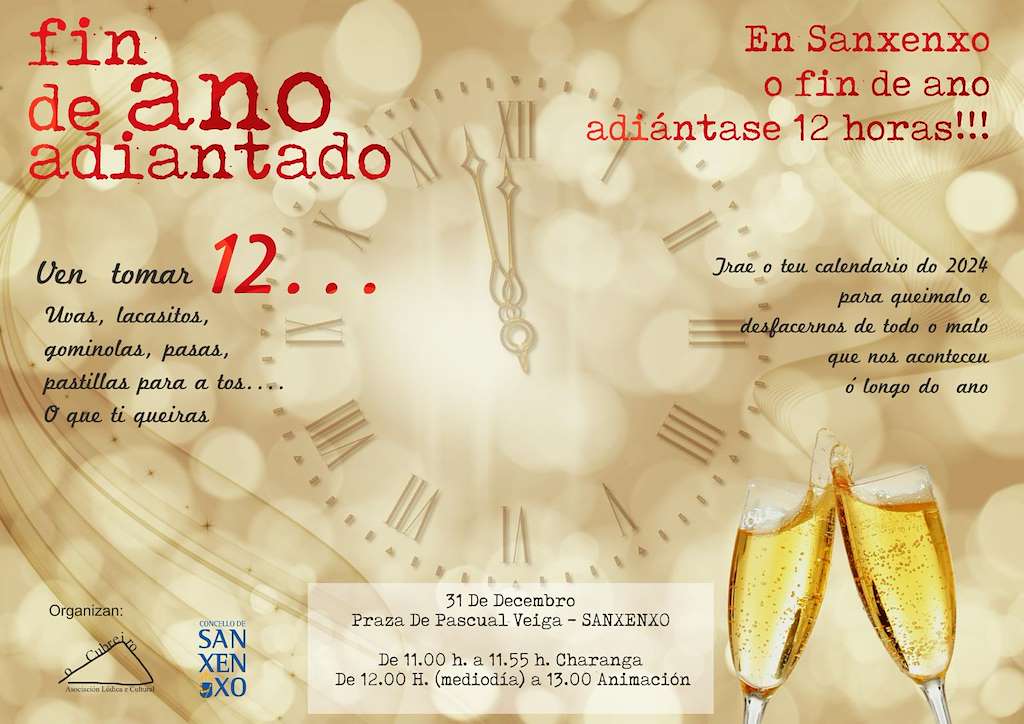 Fin de Ano Adiantado (2025) en Sanxenxo