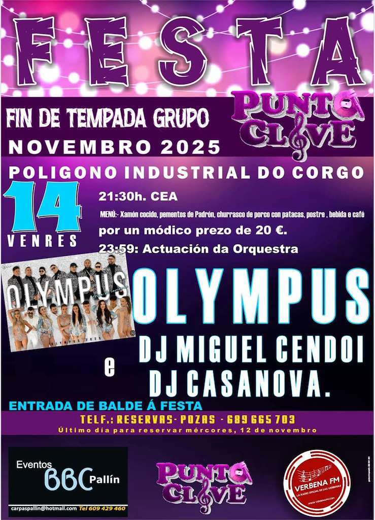 Fin de Tempada Grupo Punto Clave en O Corgo